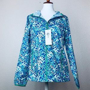 NWT Columbia PFG Full Zip Wind Breaker Size M